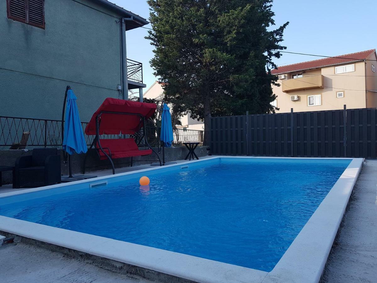 Apartments Star With Pool Biograd na Moru Kültér fotó