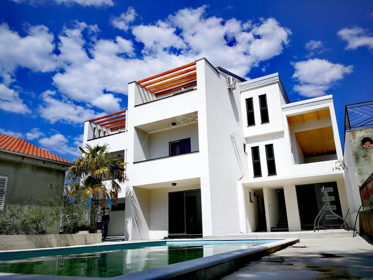 Apartments Star With Pool Biograd na Moru Kültér fotó